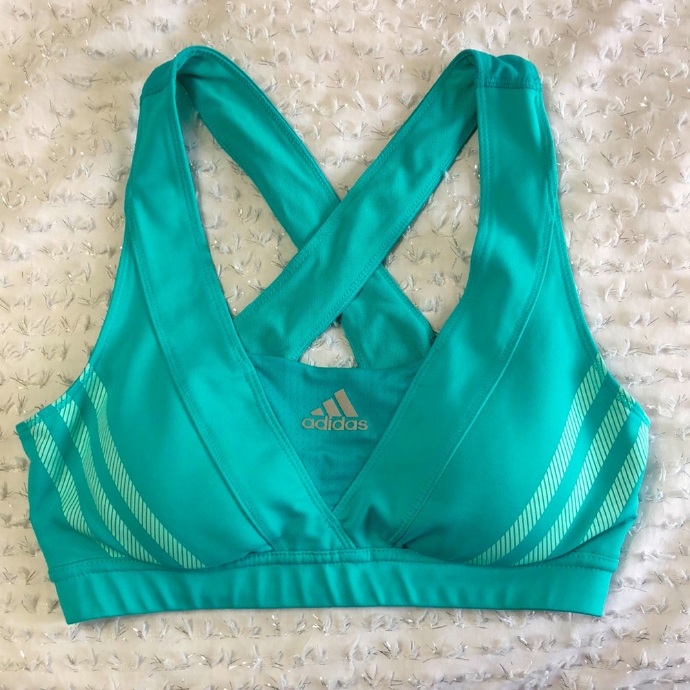 Padded adidas sports bra
